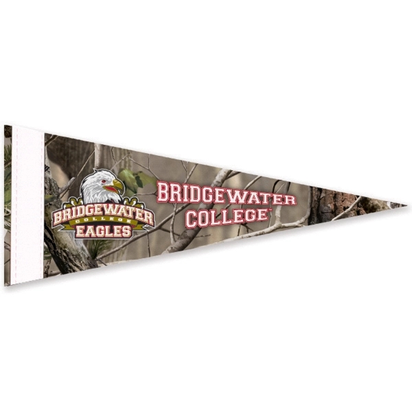 Durable, soft to the touch, plush felt premium pennant measuring 4"... from ASI 66390 LarLu