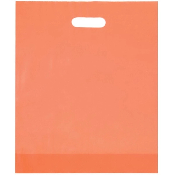 15" x 18" x 4" HDPE plastic bag with gusset and... from ASI 35290 American Ad Bag Co