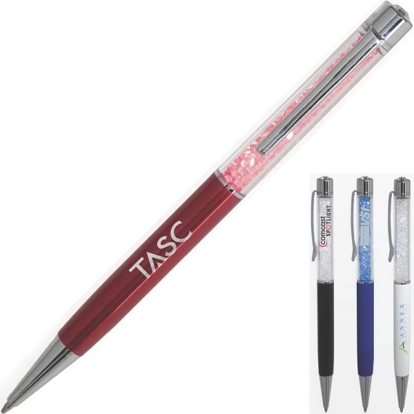Cygnet Slender Crystal Ballpoint Pen.... from ASI 46755 Cosmo Promos