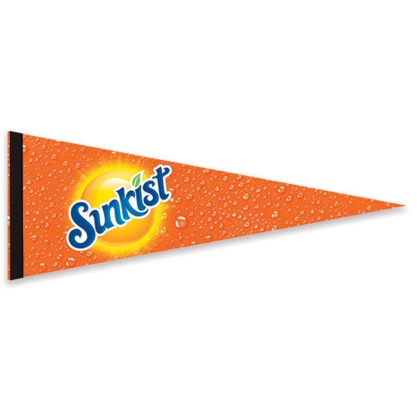 Durable, soft to the touch, plush felt premium pennant measuring 9"... from ASI 66390 LarLu
