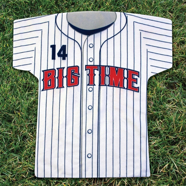 100% polyester, velour jersey shaped rally towel.... from ASI 79750 Pro Towels