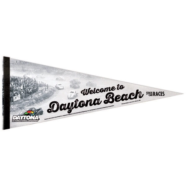 Durable, premium pennant measuring 12" x 30" with a sewn strip.... from ASI 66390 LarLu