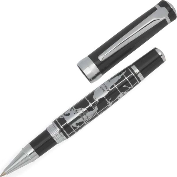 Elcano Roller Brass Cap-Off Rollerball Pen.... from ASI 46755 Cosmo Promos