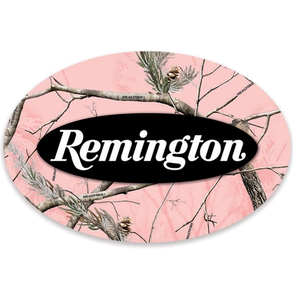 4" x 6" oval stock shaped decal made of vinyl and... from ASI 66390 LarLu