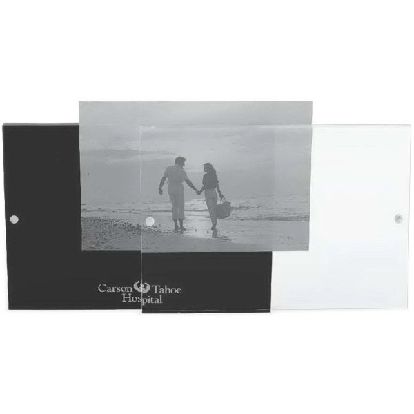 Magnet acrylic picture frame, for 4" x 6" photos.... from ASI 46755 Cosmo Promos