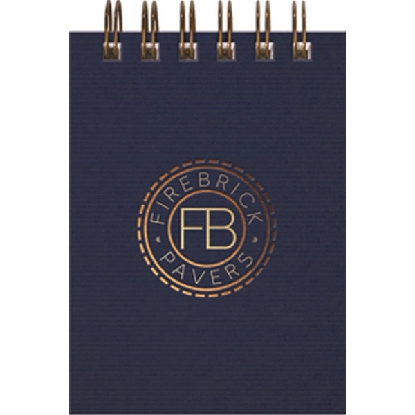 3.5" x 5" Deluxe jotter pad with foil or deboss imprint,... from ASI 91340 Journalbooks/Timeplanner Calendars