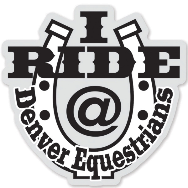 White custom shaped ultra decal measuring 22 - 35 sq. in.... from ASI 66390 LarLu