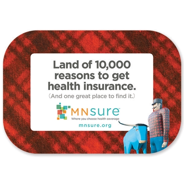 4.5" x 6.5" screen cleaning cloth made of microfiber in a... from ASI 66390 LarLu