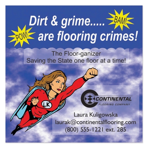 6" x 6" screen cleaning cloth made of microfiber in a... from ASI 66390 LarLu