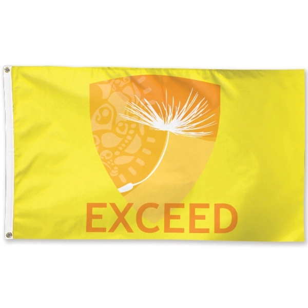 3' x 5' one-sided flag is made of 5.4 oz. polyester... from ASI 66390 LarLu