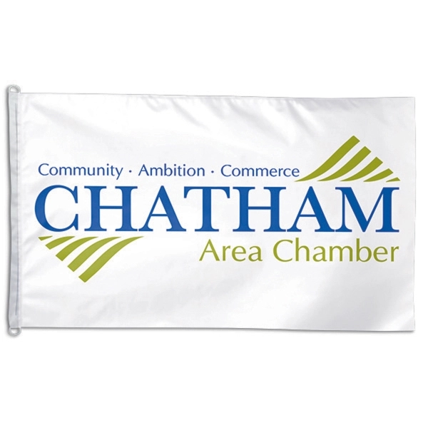 2' x 3' two-sided flag made of 5.4 oz. polyester knit... from ASI 66390 LarLu