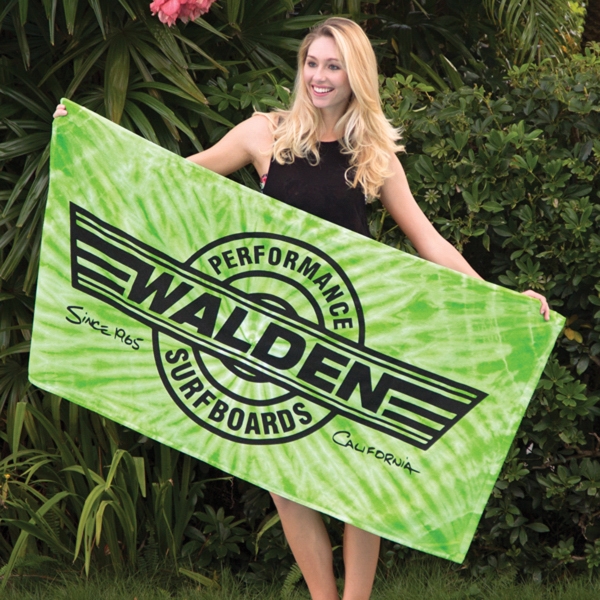 30" x 60" tie-dye styled beach towel.... from ASI 79750 Pro Towels