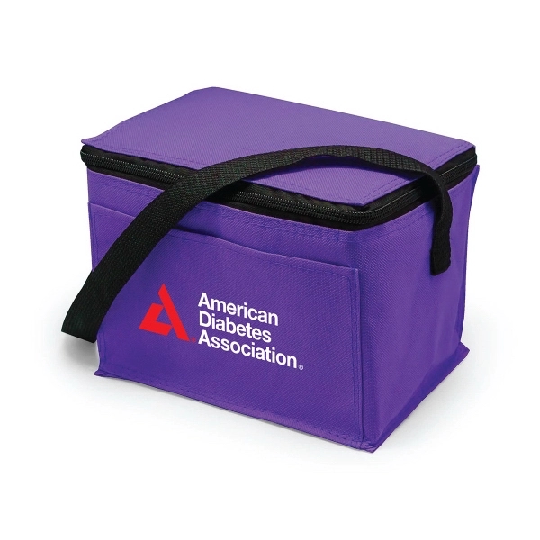 6-Can Cooler. Made with 600D polyester and lead-free PEVA lining. Heat... from ASI 30112 ACE Products / Ace Line