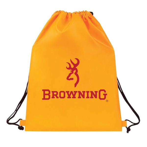 Quincy drawstring backpack. Versatile drawstring bag with adjustable loop corners.... from ASI 30112 ACE Products / Ace Line