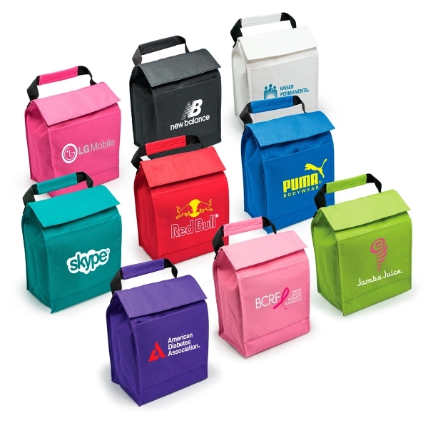 600D Polyester lunch bags.  Lead-free PEVA lining.  Features a... from ASI 30112 ACE Products / Ace Line