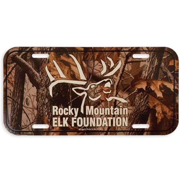 License plate made of polystyrene material measuring 6" x 12".... from ASI 66390 LarLu