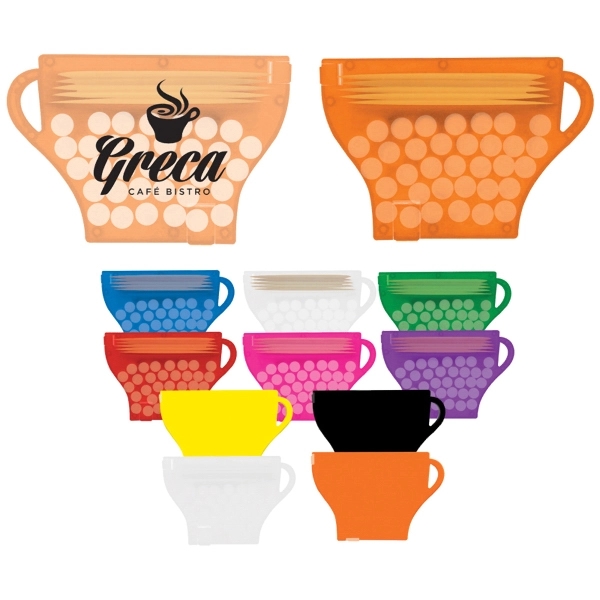 Coffee Cup Shape Pick n' Mints.... from ASI 68366 Makana Line LLC / Makana Line LLC