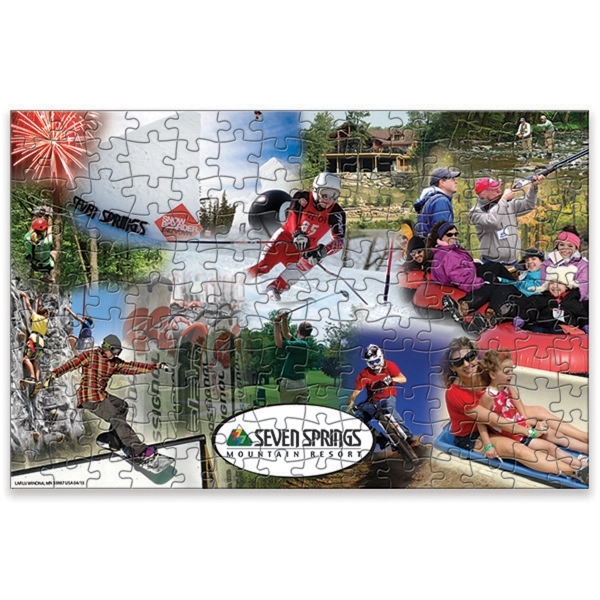 150-piece rectangular jigsaw puzzle measuring 11" x 17" with an approx.... from ASI 66390 LarLu