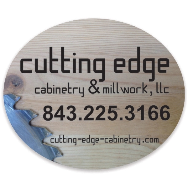 Oval shaped large car magnet that's 34 mil thick and measuring... from ASI 66390 LarLu