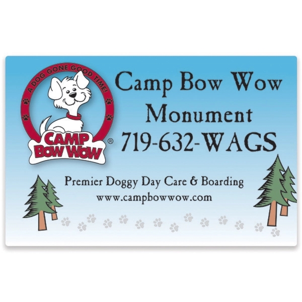 Rectangle shaped large car magnet that's 34 mil thick and measuring... from ASI 66390 LarLu