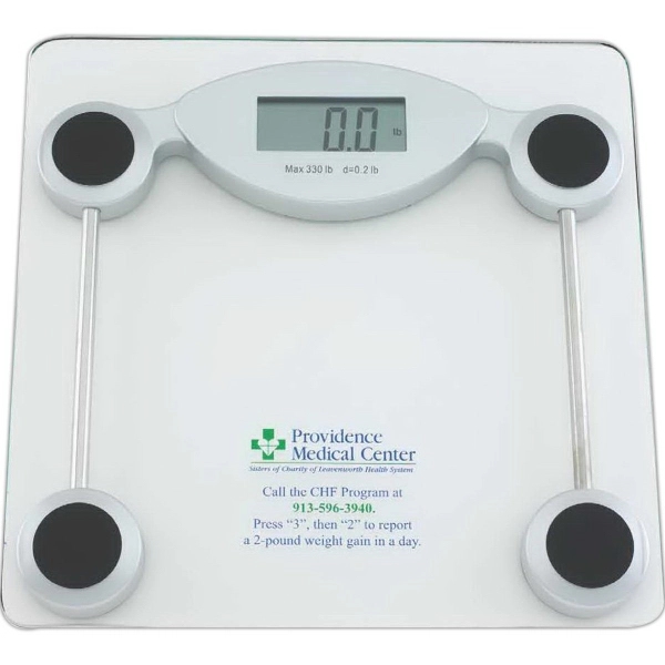 Digital bathroom scale with 6mm tempered safety glass.... from ASI 46755 Cosmo Promos