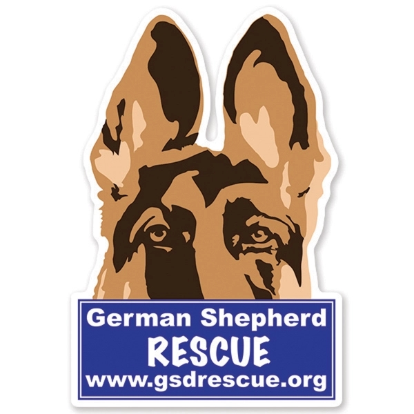 Die cut custom shape magnet in a size of up to... from ASI 66390 LarLu