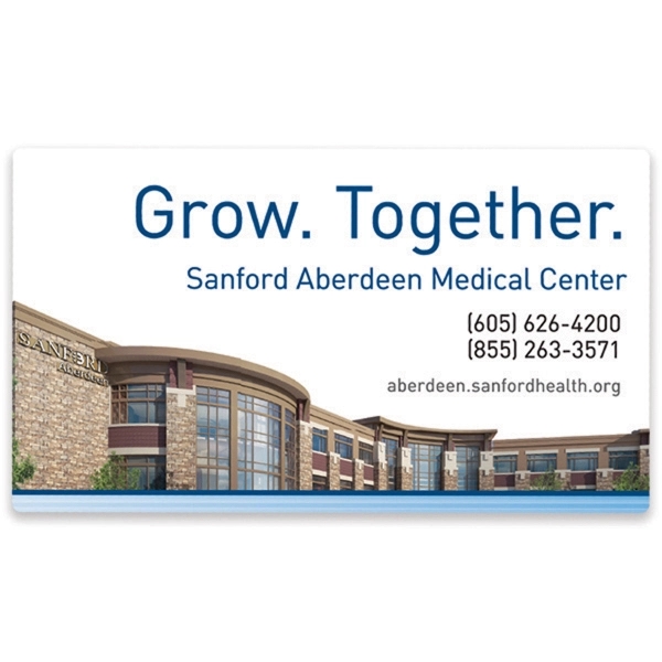 Business card magnet measuring 2" x 3.5" and made in the... from ASI 66390 LarLu