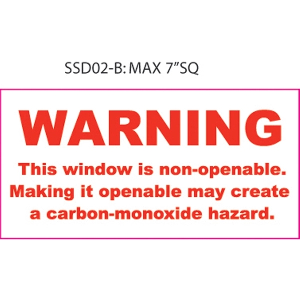 Custom shaped vinyl decal, 4.1" to 7.0" square inches.... from ASI 79392 Premiums Plus Inc