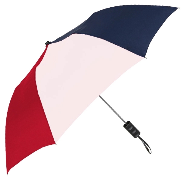 Automatic-opening umbrella that measures 15" when folded. Available in 30 attractive... from ASI 89955 StrombergBrand / Stromberg Brand Stromberg