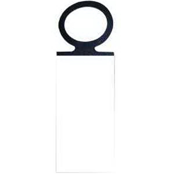 Hang tag that attaches to a standard bottled water. Adhesive tab... from ASI 44900 NC Custom (CI/Lanco) / Lanco