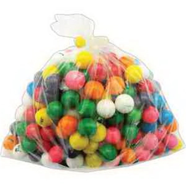 One pound bag of assorted color small imprinted gumballs.... from ASI 44900 NC Custom (CI/Lanco) / A La Carte Line