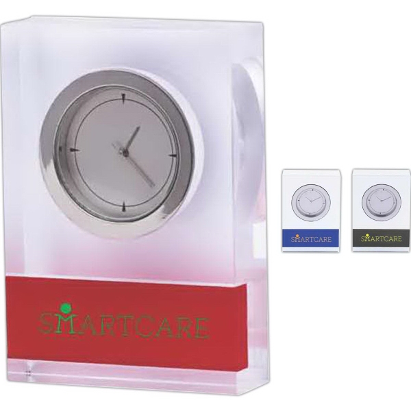 Acrylic Desk Clock... from ASI 46755 Cosmo Promos