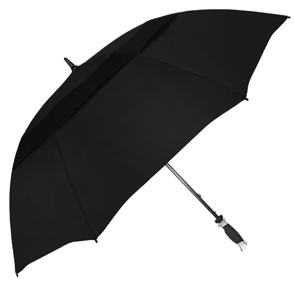 Manual opening umbrella with 62" arc, all fiberglass construction and alternating... from ASI 89955 StrombergBrand / Stromberg Brand Stromberg