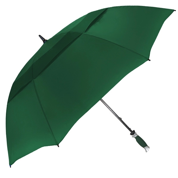 Manual opening umbrella with 62" arc, all fiberglass construction and alternating... from ASI 89955 StrombergBrand / Stromberg Brand Stromberg