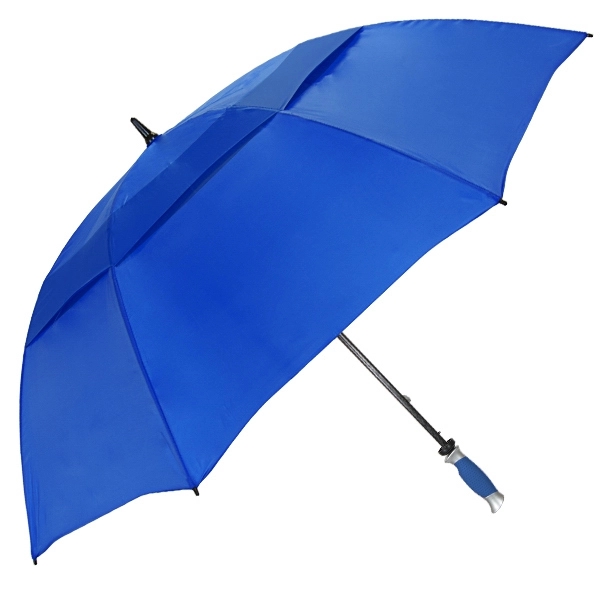 Manual opening umbrella with 62" arc, all fiberglass construction and alternating... from ASI 89955 StrombergBrand / Stromberg Brand Stromberg