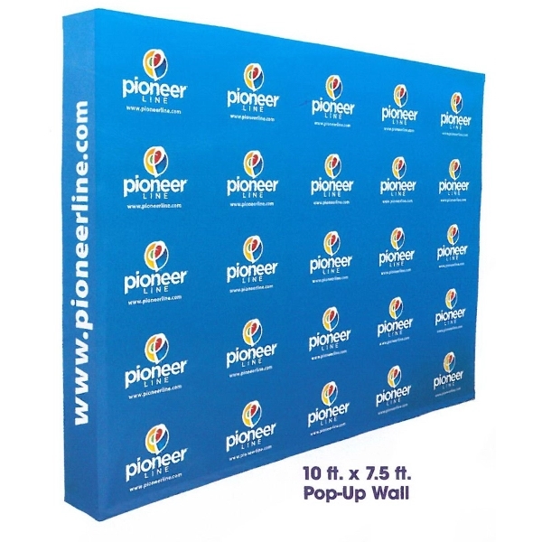 Pop up wall kit measuring 7.5' x 7.5' with a collapsible... from ASI 90807 Tekweld