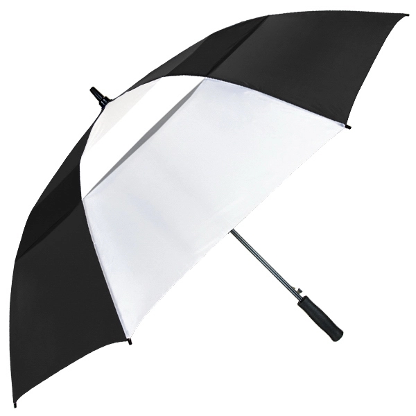 Heavy-duty golf and sporting event umbrella with large vented 58" canopy... from ASI 89955 StrombergBrand / Stromberg Brand Stromberg
