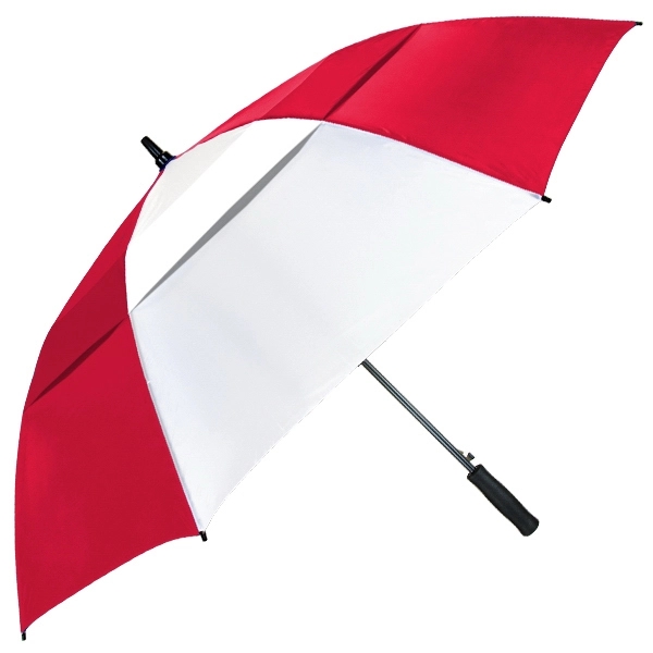 Heavy-duty golf and sporting event umbrella with large vented 58" canopy... from ASI 89955 StrombergBrand / Stromberg Brand Stromberg