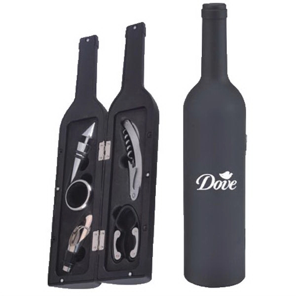 Wine set tools in a plastic bottle container.... from ASI 36988 Artek USA Inc / Artek™