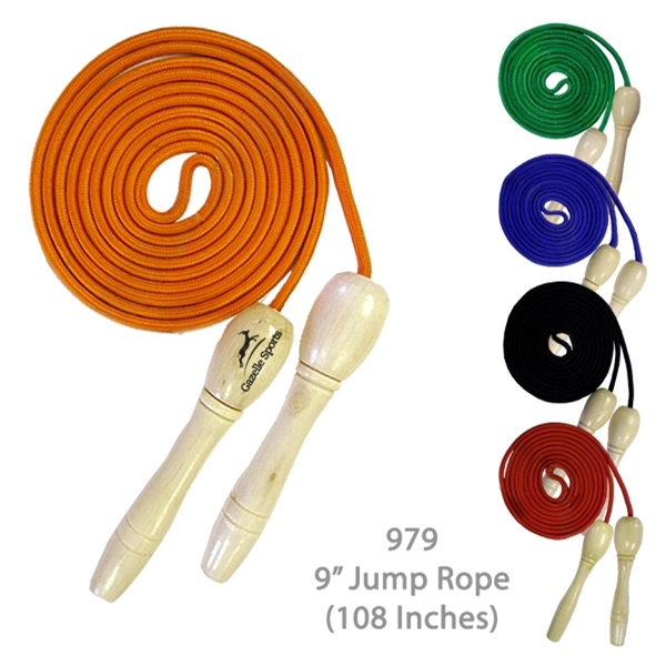 Closeout !... Deluxe Jump Rope 9 Feet Long - Please Check... from ASI 45100 Chulani Promotional Products, Inc / Competitive Edge Innovations/Chulani