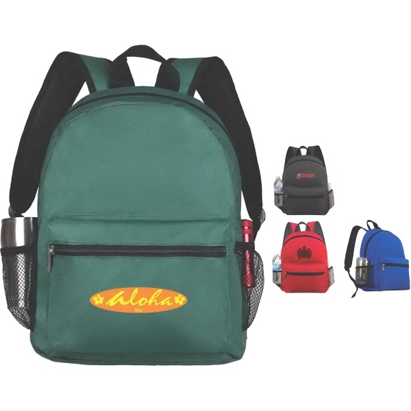 Backpack made of 600 denier polyester.... from ASI 46755 Cosmo Promos