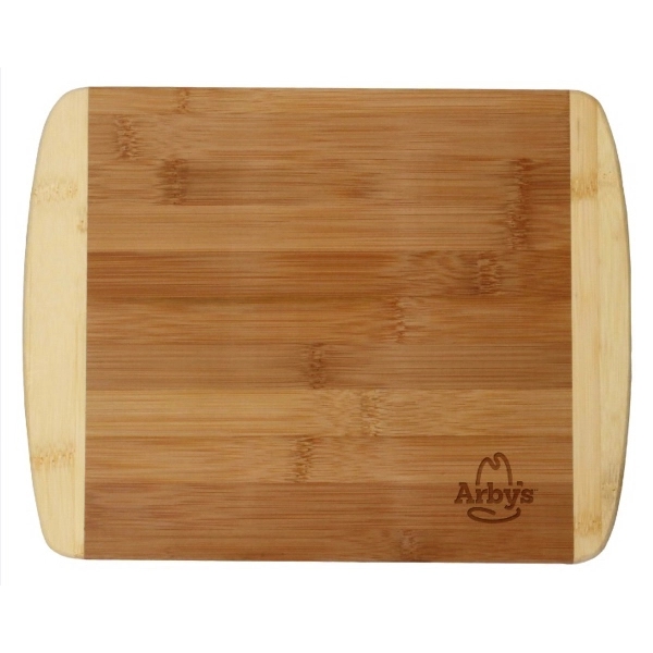 Two-Tone bamboo cutting board with contrasting border.... from ASI 91565 Totally Bamboo
