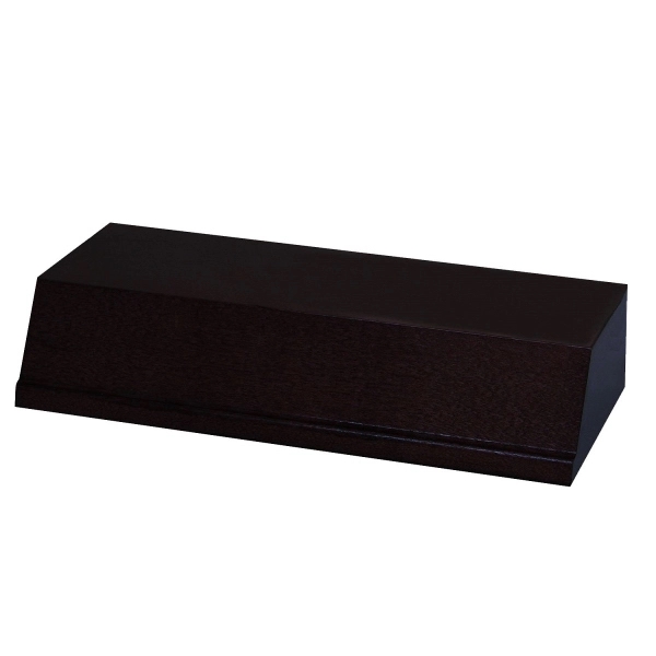 Wood Base, 6 x 2.85 x 1.25"... from ASI 88156 Solid Dimensions Inc / Solid Dimensions Line