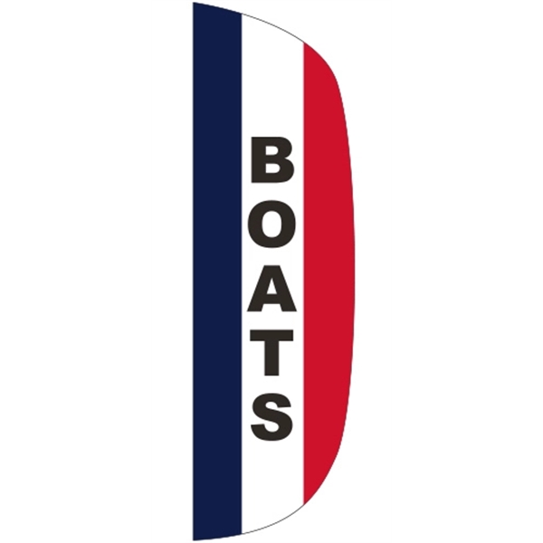 3 x 10' Boats message feather flag, flutter style.... from ASI 80228 Quinn