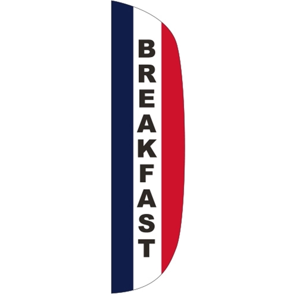 3 x 12' Breakfast message feather flag, flutter style.... from ASI 80228 Quinn