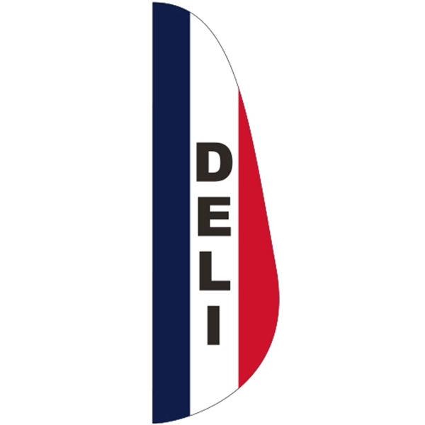 3 x 10' Deli message feather flag, feather style.... from ASI 80228 Quinn