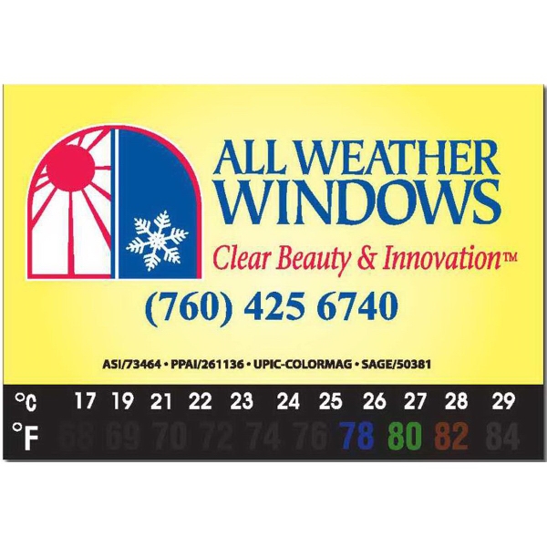 Thermometer magnet.... from ASI 73464 ZZ OLD - Nationwide Promotions LLC / Full Color Line