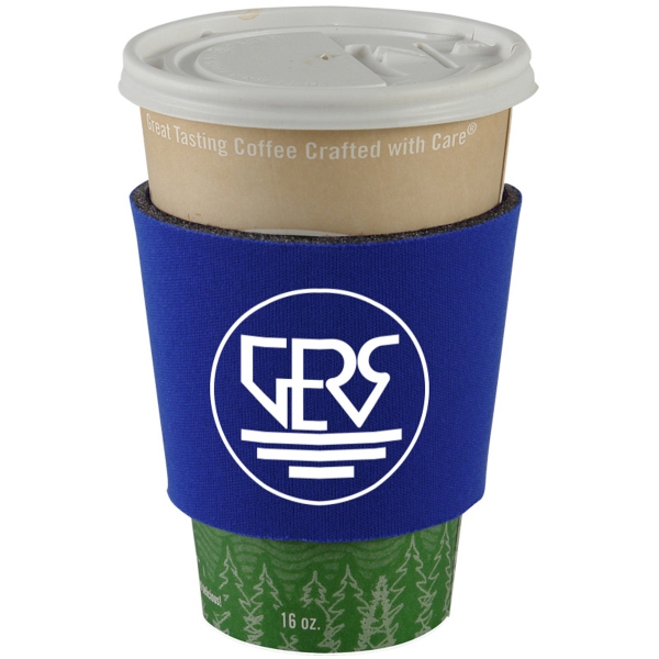 Insulated coffee wrap fits most disposable cups.... from ASI 55990 Garyline / GaryLine®