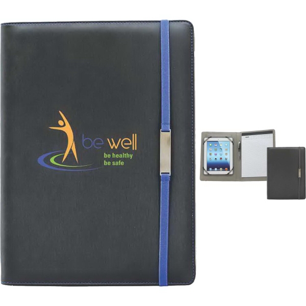 Tablet Computer Padfolio with an 8-1/2" x 11" memo pad included... from ASI 46755 Cosmo Promos