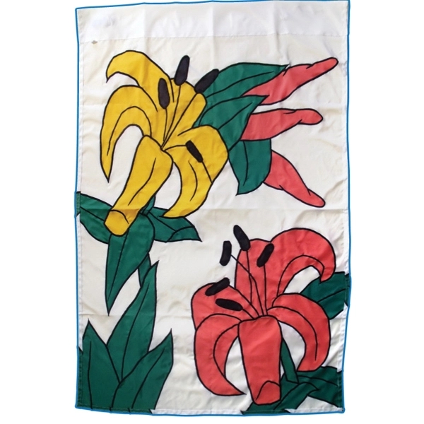 Flower/gardening themed stock design decorative applique flag; multiple sizes offered.... from ASI 31260 AdCapitol / The Flag Factory®